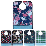 Maxbell 2 Pieces Reusable Adult Bib Mealtime Cloth Protector Disability Aid Apron 05