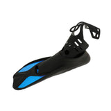 Maxbell Kid Adult Full Foot Short Fins Scuba Diving Swim Training Flippers Blue S - Aladdin Shoppers