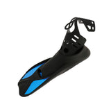 Maxbell Kid Adult Full Foot Short Fins Scuba Diving Swim Training Flippers Blue S - Aladdin Shoppers