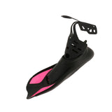 Maxbell Kid Adult Full Foot Short Fins Scuba Diving Swim Training Flippers Rosy XXS - Aladdin Shoppers