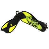 Maxbell Kid Adult Full Foot Short Fins Scuba Diving Swim Training Flippers Yellow XS - Aladdin Shoppers