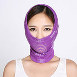 Maxbell Sports Half Face Mask Winter Neck Warmer for Ski Motorcycle Hiking Purple - Aladdin Shoppers