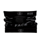 Maxbell Sports Half Face Mask Winter Neck Warmer for Ski Motorcycle Cycling Black