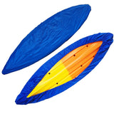 Maxbell Maxbell Kayak Storage Cover Sun Block Boat Cover for 2.7-3 Meters Canoe Marine Boat - Royal Blue