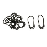 Maxbell 10pcs Zipper Pulls Cord Rope Ends Lock Zip Slider For Clothing/Bags 65mm - Aladdin Shoppers
