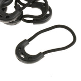 Maxbell 10pcs Zipper Pulls Cord Rope Ends Lock Zip Slider For Clothing/Bags 65mm - Aladdin Shoppers