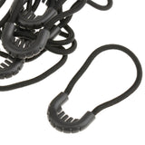 Maxbell 10x Zipper Pulls Cord Rope Ends Lock Zip Slider For Clothing/Bags Black - Aladdin Shoppers