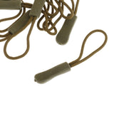 Maxbell 30Pcs/lot Non-slip Zipper Pull Cord Zip Puller Zip Fastener Replacements