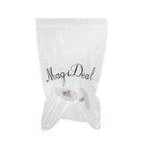 Maxbell 1 Pair Screw-On Jade Nose Pads Eyeglass Sunglass Glasses Accessories White - Aladdin Shoppers