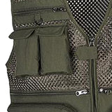 Maxbell Multi Pocket Photography Fishing Mesh Vest Outdoor Hunting Travel Jacket L - Aladdin Shoppers