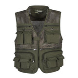 Maxbell Multi Pocket Photography Fishing Mesh Vest Outdoor Waistcoat Travel Jacket