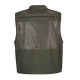 Maxbell Multi Pocket Photography Fishing Mesh Vest Outdoor Waistcoat Travel Jacket