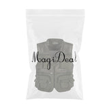 Maxbell Multi Pocket Photography Fishing Mesh Vest Outdoor Hunting Travel Jacket XL - Aladdin Shoppers