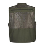 Maxbell Multi Pocket Photography Fishing Mesh Vest Outdoor Hunting Jacket XXXXL - Aladdin Shoppers