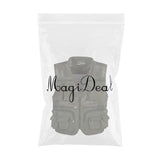 Maxbell Multi Pocket Photography Fishing Mesh Vest Outdoor Hunting Jacket XXXXL - Aladdin Shoppers