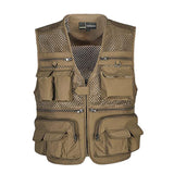 Maxbell Multi Pocket Photography Fishing Mesh Vest Outdoor Waistcoat Travel Jacket