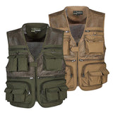 Maxbell Multi Pocket Photography Fishing Mesh Vest Outdoor Waistcoat Travel Jacket