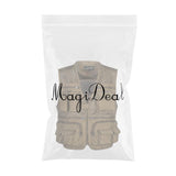 Maxbell Multi Pocket Photography Fishing Mesh Vest Outdoor Quick-Dry Jacket XXXL - Aladdin Shoppers