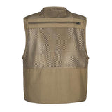 Maxbell Multi Pocket Photography Fishing Mesh Vest Outdoor Quick-Dry Jacket XXXXL - Aladdin Shoppers