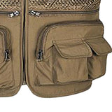 Maxbell Multi Pocket Photography Fishing Mesh Vest Outdoor Quick-Dry Jacket XXXXL - Aladdin Shoppers