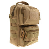 Maxbell Maxbell Outdoor Tactical Molle Hiking Sport Shoulder Sling Pouch Bag Phone Pack Tan
