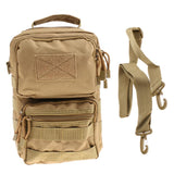 Maxbell Maxbell Outdoor Tactical Molle Hiking Sport Shoulder Sling Pouch Bag Phone Pack Tan