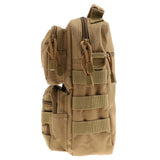 Maxbell Maxbell Outdoor Tactical Molle Hiking Sport Shoulder Sling Pouch Bag Phone Pack Tan