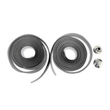 Maxbell 1Pair Road Bike Bicycle Cork Handlebar Grip Tape Wrap with 2 Bar Plugs Black - Aladdin Shoppers