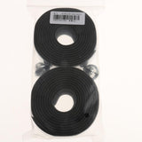 Maxbell 1Pair Road Bike Bicycle Cork Handlebar Grip Tape Wrap with 2 Bar Plugs Black - Aladdin Shoppers