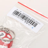 Maxbell Rubber Cute Expression Billiard Ball Design Key Chain Keyring - Red 3 - Aladdin Shoppers