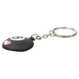 Maxbell Rubber Cute Expression Billiard Ball Design Key Chain Keyring - Black 8 - Aladdin Shoppers
