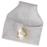 Maxbell Billiard Snooker Pool Cue PU Leather Chalk Holder Pouch Bag w/Clip Gray - Aladdin Shoppers