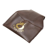 Maxbell Billiard Snooker Pool Cue PU Leather Chalk Holder Pouch Bag w/Clip Coffee - Aladdin Shoppers