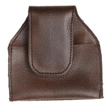 Maxbell Billiard Snooker Pool Cue PU Leather Chalk Holder Pouch Bag w/Clip Coffee - Aladdin Shoppers