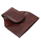 Maxbell Billiard Snooker Pool Cue PU Leather Chalk Holder Pouch Bag w/Clip Brown - Aladdin Shoppers