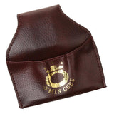 Maxbell Billiard Snooker Pool Cue PU Leather Chalk Holder Pouch Bag w/Clip Brown - Aladdin Shoppers