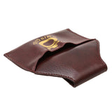 Maxbell Billiard Snooker Pool Cue PU Leather Chalk Holder Pouch Bag w/Clip Brown - Aladdin Shoppers