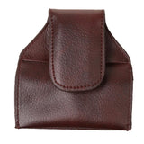 Maxbell Billiard Snooker Pool Cue PU Leather Chalk Holder Pouch Bag w/Clip Brown - Aladdin Shoppers