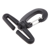 Maxbell Black Nylon Swivel Snap Hook Clip Backpack Bag Webbing Buckle 50mm - Aladdin Shoppers