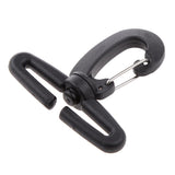 Maxbell Black Nylon Swivel Snap Hook Clip Backpack Bag Webbing Buckle 50mm - Aladdin Shoppers