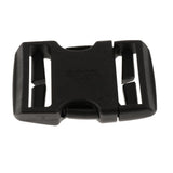 Maxbell Black Nylon Plastic Side Release Buckle Backpack Webbing Buckle 50mm - Aladdin Shoppers