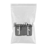 Maxbell Black Nylon Plastic Side Release Buckle Backpack Webbing Buckle 50mm - Aladdin Shoppers