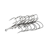 Maxbell Size 22 8Pcs Fishing Treble Hooks Fish Tackle Hooks Baits Lures Hook - Aladdin Shoppers