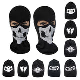 Maxbell Maxbell Skull Skeleton Full Face Mask Bicycle CS Hood Scarf Double Holes Pattern 4