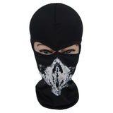 Maxbell Maxbell Skeleton Full Face Mask Bicycle CS Hood Scarf Double Holes Pattern 2