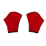 Maxbell Unisex Water Sports Webbed Swimming Gloves Snorkeling Paddles M Red - Aladdin Shoppers