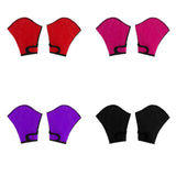 Maxbell Unisex Water Sports Webbed Swimming Gloves Snorkeling Paddles M Red - Aladdin Shoppers