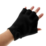 Maxbell Unisex Water Sports Webbed Swimming Gloves Snorkeling Paddles S Black - Aladdin Shoppers