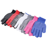 Maxbell Maxbell 1 Pair Full Finger Sport Gloves for Roping Rock Climbing Belay Rappel Black