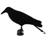 Maxbell Maxbell Flocked Jet Black Crow Decoy Bird Scarer Pest Control Garden Defense Scarecrow
